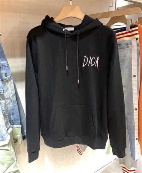 dior hoodie dinosaur|christian dior hoodie black.